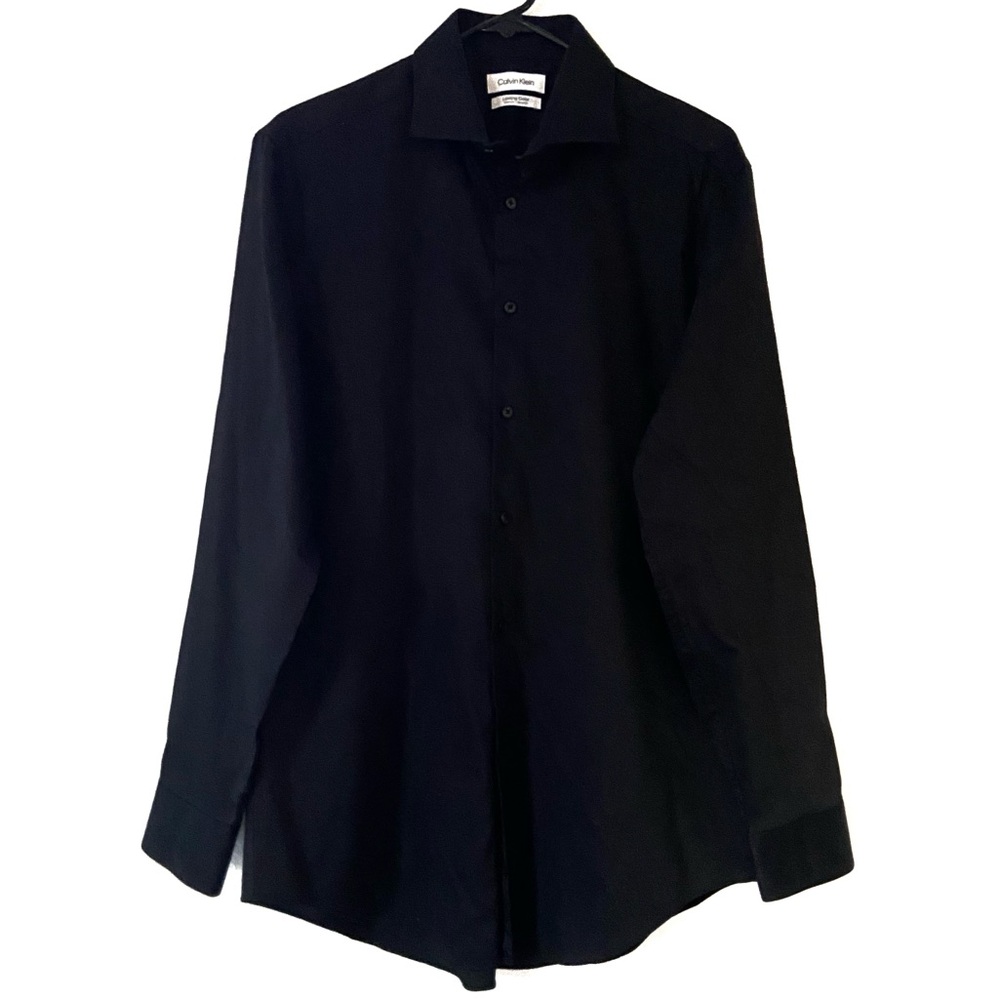 Calvin Klein Slim Fit Stretch Dress Shirt Size Large